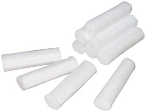 Mydent Cotton Rolls #2 medium, 1.5" x .375" 2000/box