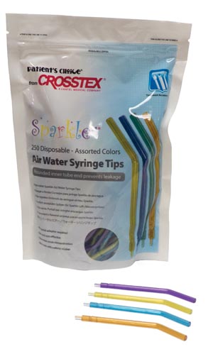 Crosstex Sparkle™ Air/Water Syringe Tips